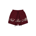 SIGNATURE MESH SHORTS IN BORDEAUX