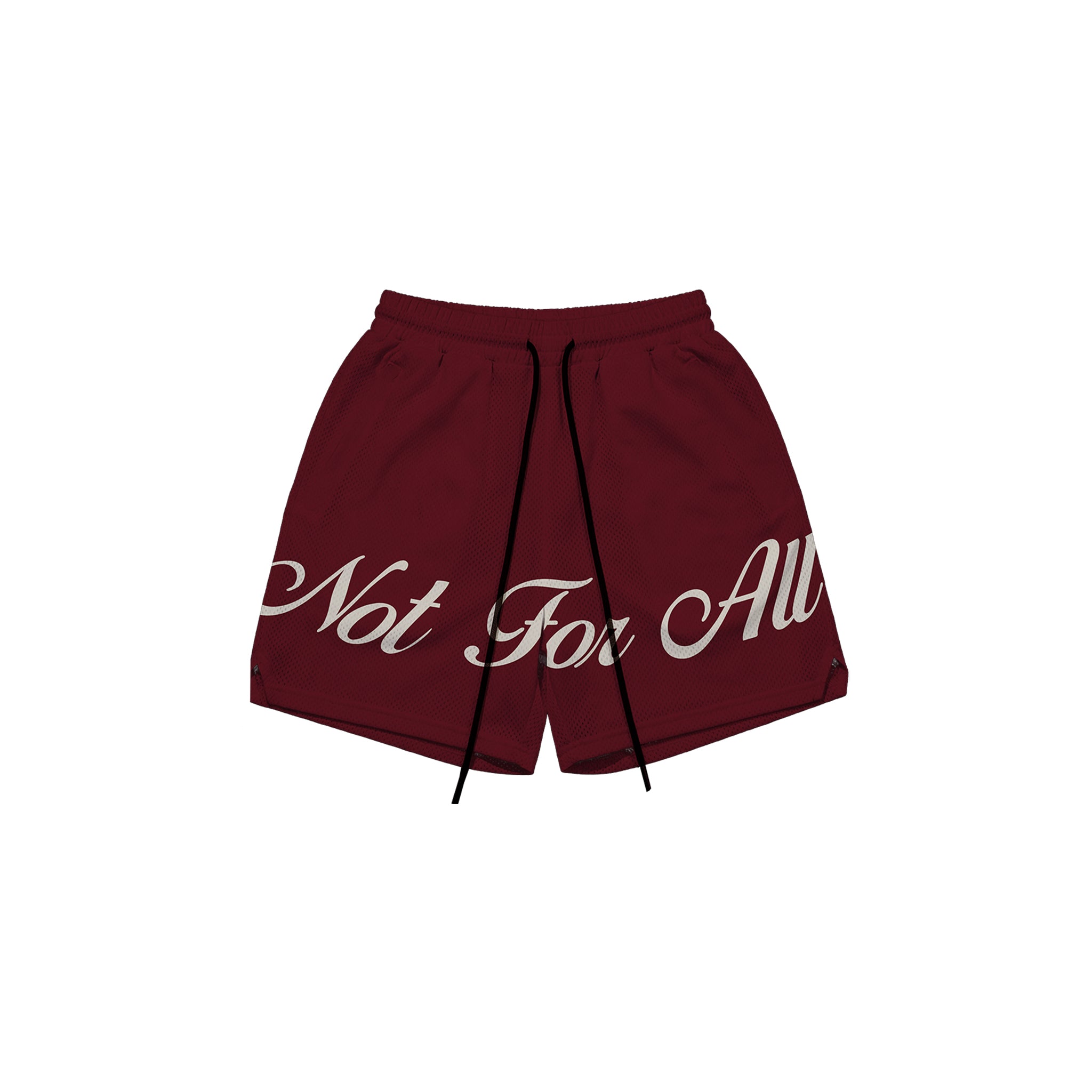 SIGNATURE MESH SHORTS IN BORDEAUX