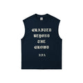 BOXY MUSCLE TANK IN ECLIPSE NAVY