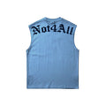 BOXY MUSCLE TANK IN POWDER BLUE