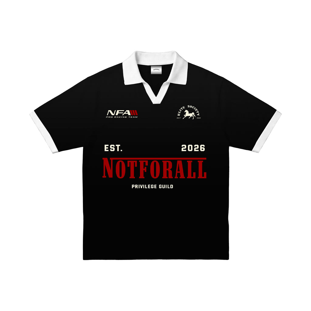 PRO TEAM POLO IN JET BLACK