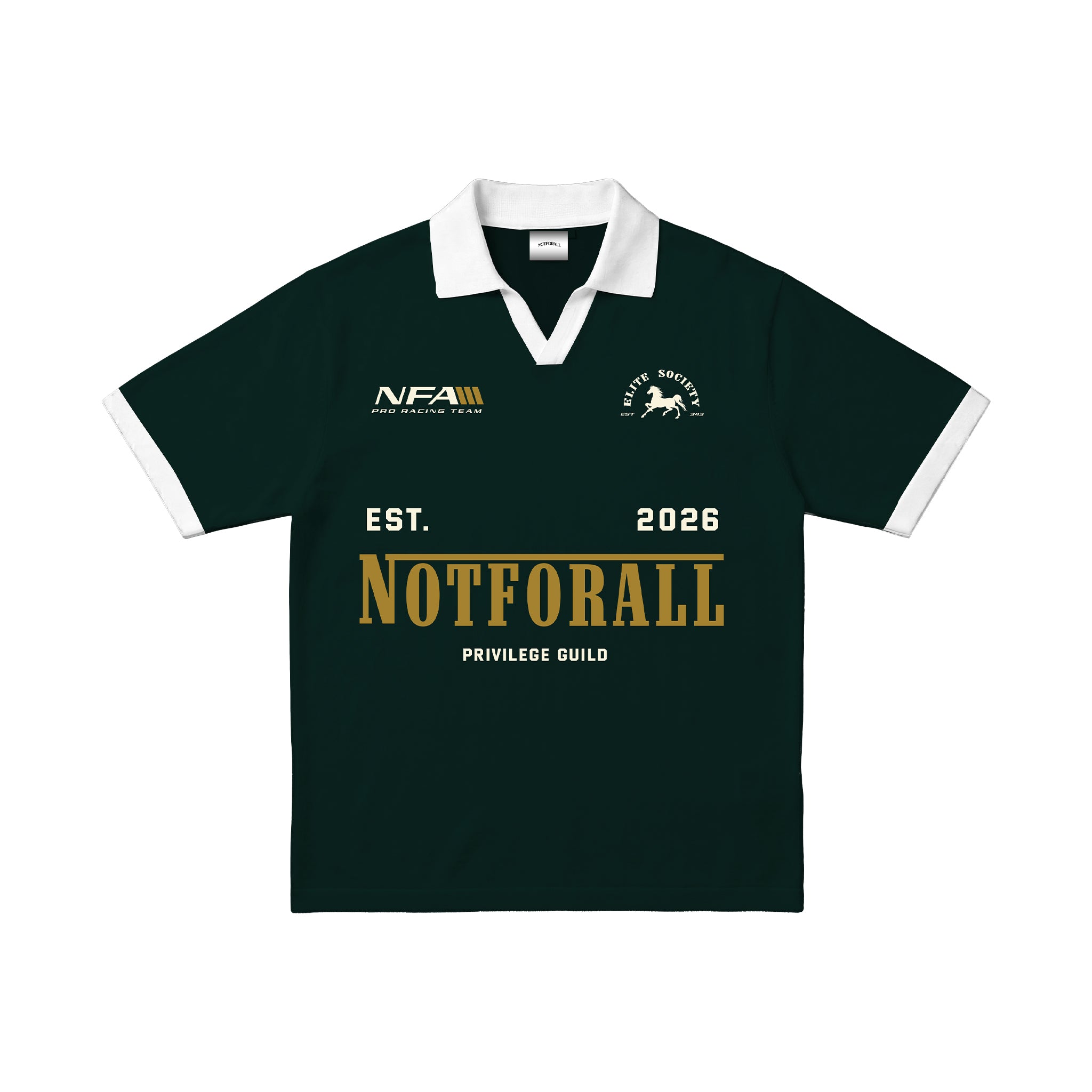 PRO TEAM POLO IN FOREST GREEN