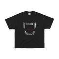 "BLOOD LINE" TEE IN OBSIDIAN BLACK