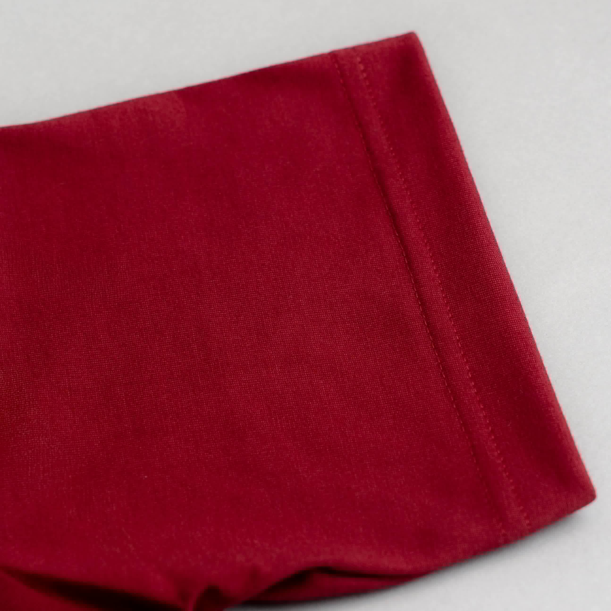 "BLOOD LINE" TEE IN CRIMSON VELVET