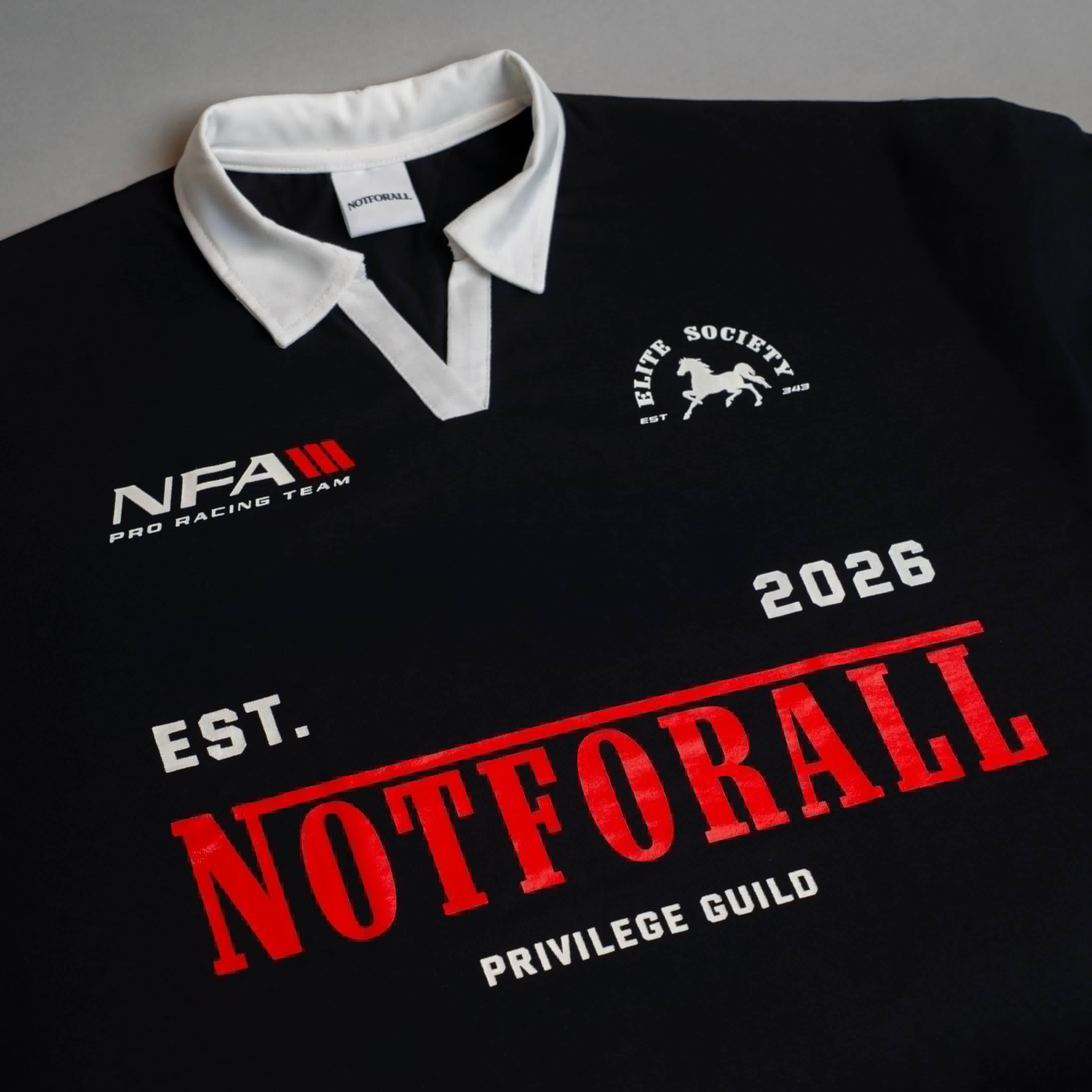 PRO TEAM POLO IN JET BLACK