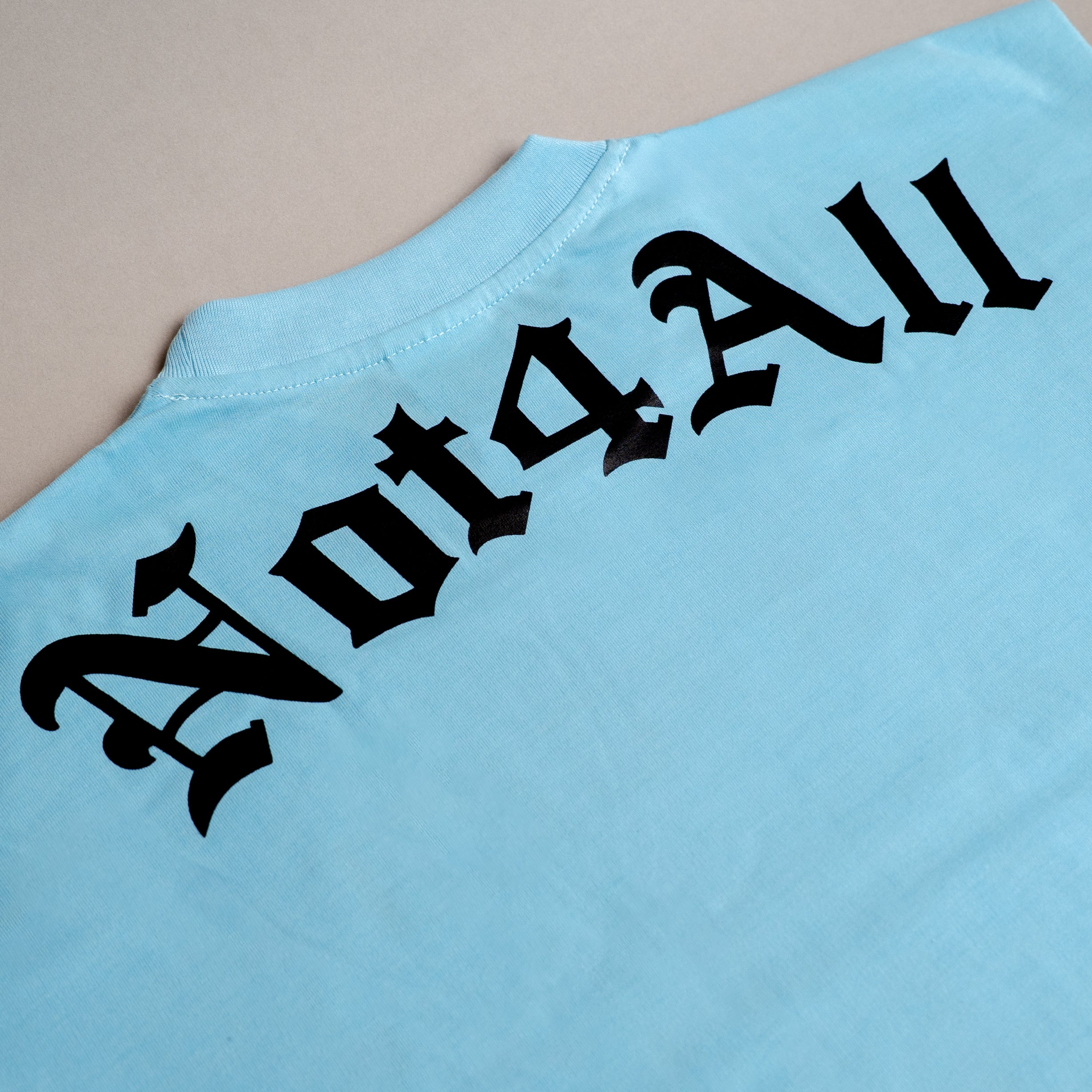 BOXY MUSCLE TANK IN POWDER BLUE