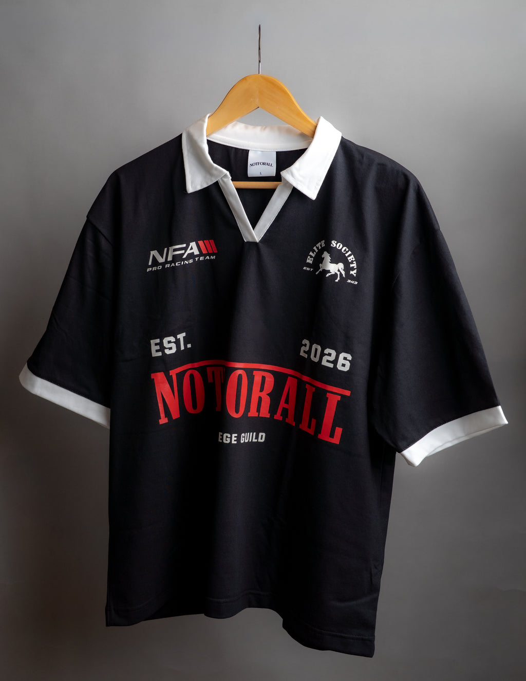 PRO TEAM POLO IN JET BLACK