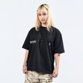 BOX CROP TEE IN NOIR