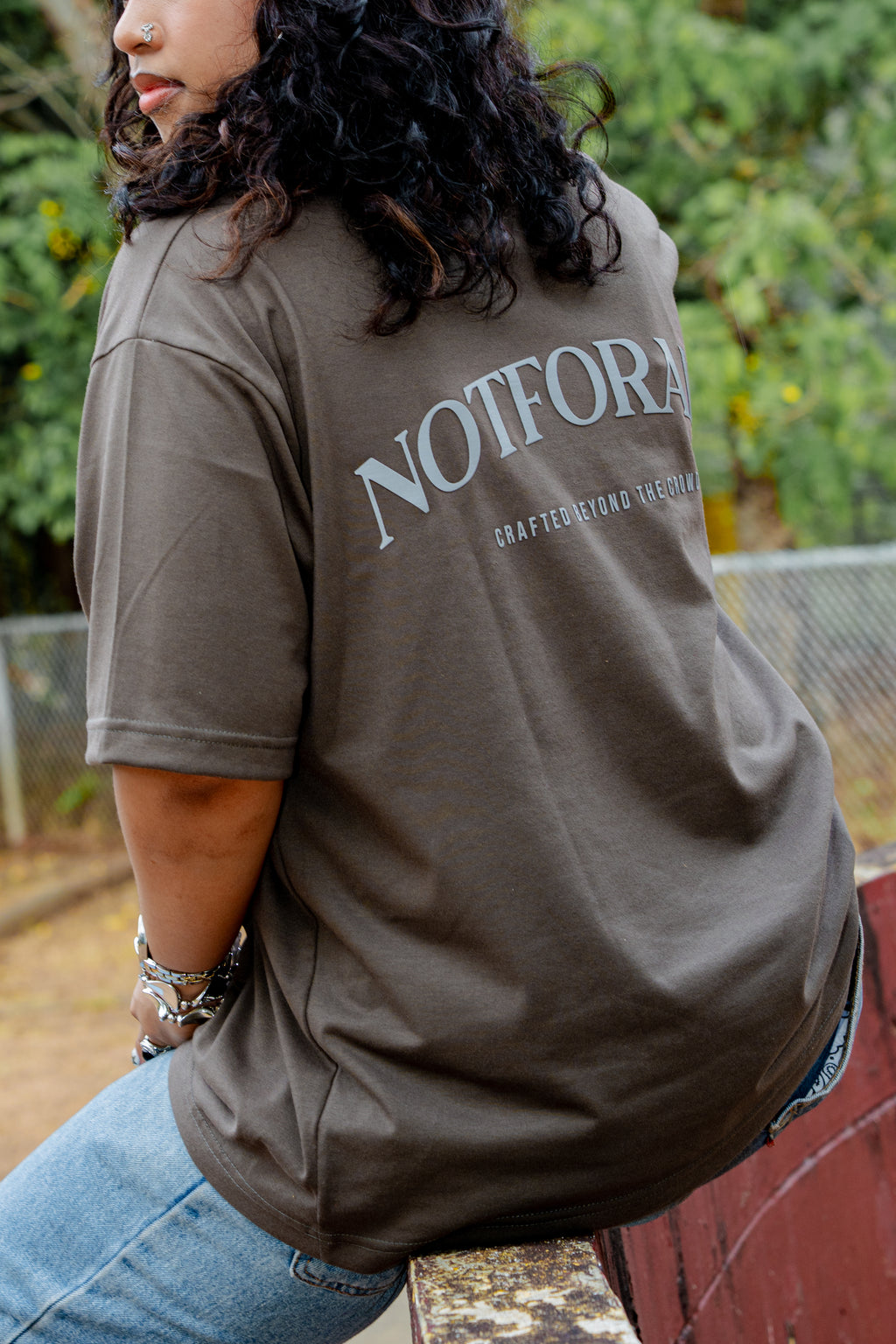 NFA CLASSIC TEE IN STONEGRAY