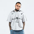 BEYOND SOCIAL CLUB POLO IN IVORY