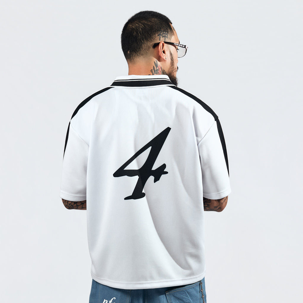 BEYOND SOCIAL CLUB POLO IN IVORY