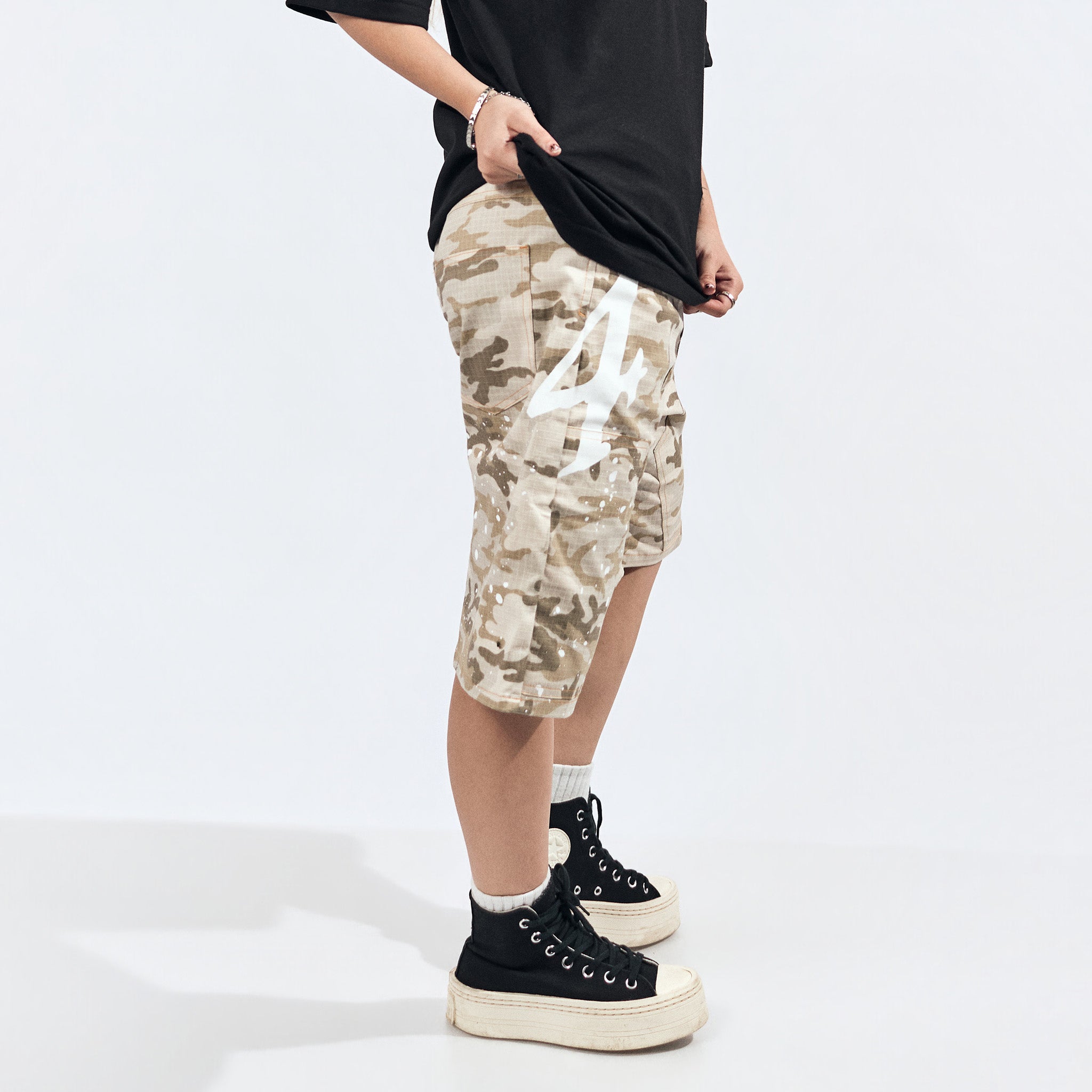 ARCHIVE JORTS IN DESERT CAMO