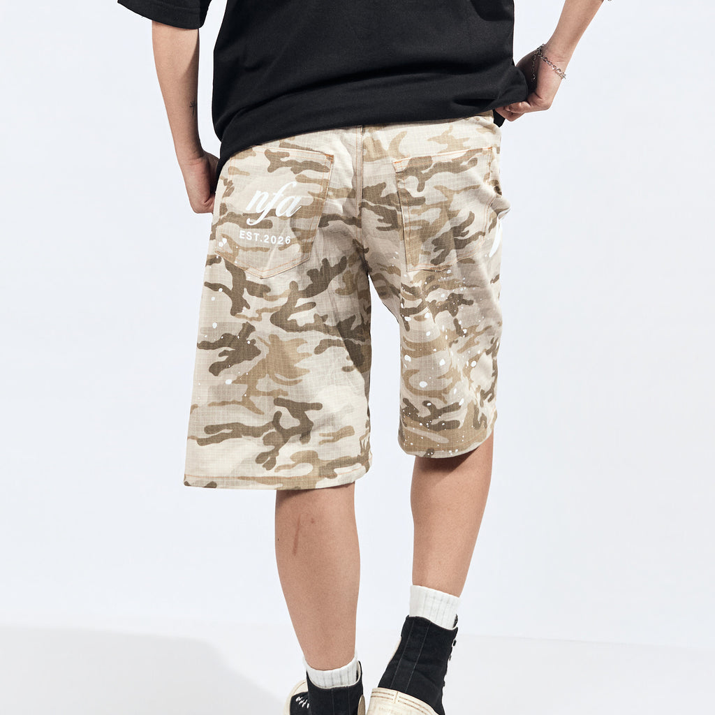 ARCHIVE JORTS IN DESERT CAMO